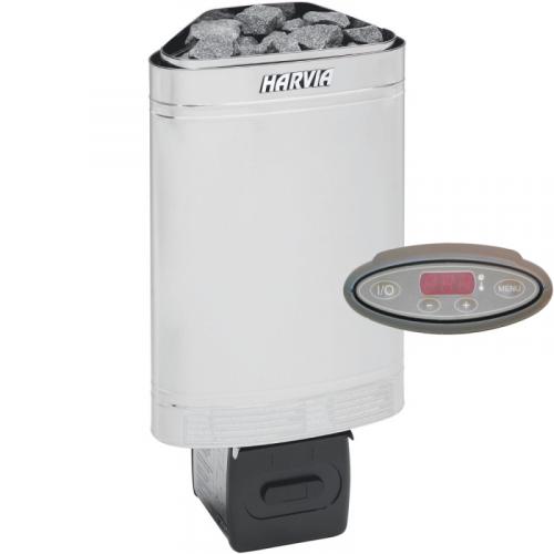 Электрокаменка Harvia Delta D23/29/36 EE для мини бани,сауны с выносным управлением в комплекте Электрокаменка Harvia Delta D23/29/36 EE для мини бани,сауны с выносным управлением в комплекте